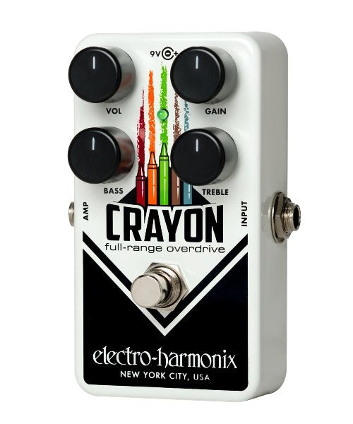 Electro - Harmonix Crayon Distortion Guitar Effect Pedal - El Cajon Guitars and Music