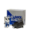 Electro - Harmonix Slap - Back Echo Analog Delay Effects Pedal Silver and Blue - El Cajon Guitars and Music