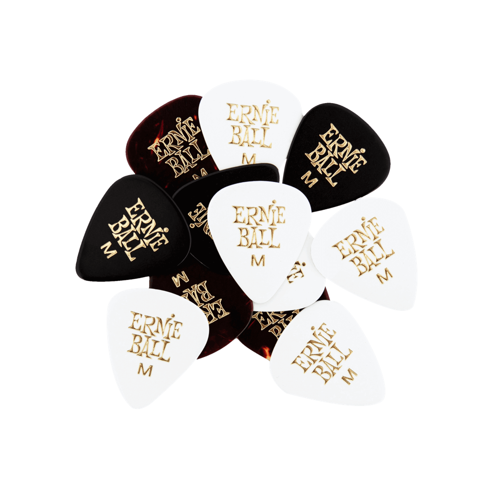 Ernie Ball 12 Sideman Medium Assorted Picks - El Cajon Guitars and Music