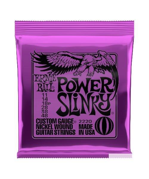 Ernie Ball 2220 Power Slinky Electric Guitar Strings (11 - 48) - El Cajon Guitars and Music