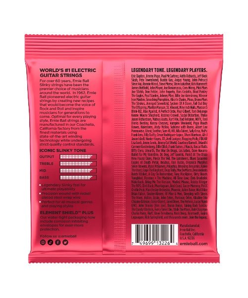 Ernie Ball Burly Slinky Nickel Wound Electric Guitar Strings 3 Pack 11 - 52 Gauge - El Cajon Guitars and Music