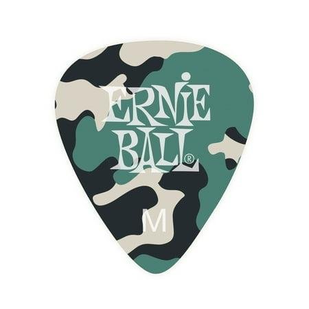 Ernie Ball Camouflage Cellulose Picks Medium 12 - Pack - El Cajon Guitars and Music