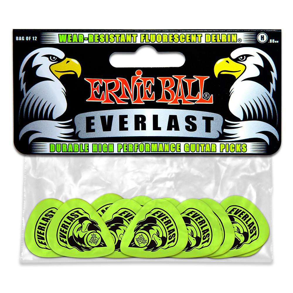 Ernie Ball Everlast Delrin Acoustic Electric Guitar Picks 12 Pack - El Cajon Guitars and Music