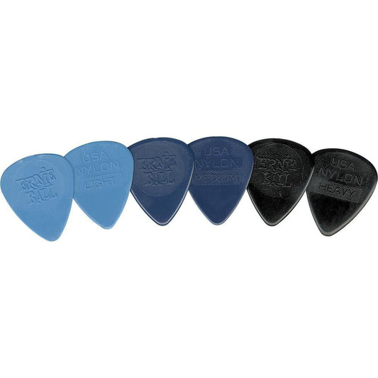 Ernie Ball Heavy Nylon Picks 12 - Pack P09137 - El Cajon Guitars and Music