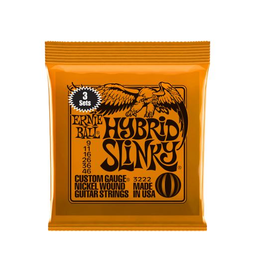 Ernie Ball Hybrid Slinky Nickel Wound Electric Guitar Strings 3 Pack - El Cajon Guitars and Music