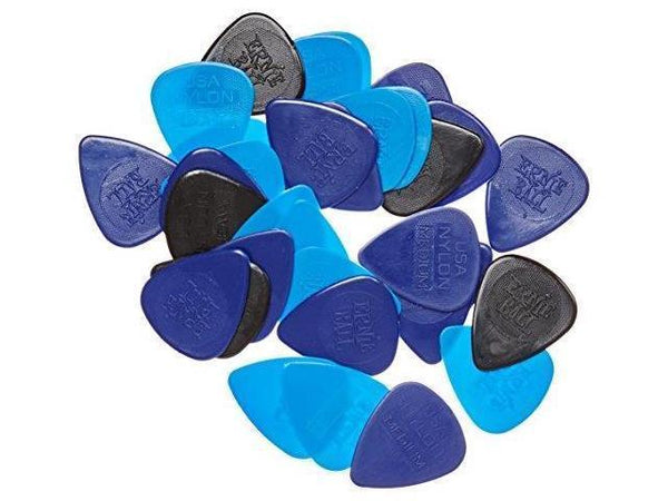 Ernie Ball Mixed Thickness Nylon Picks 50 - Pack - El Cajon Guitars and Music