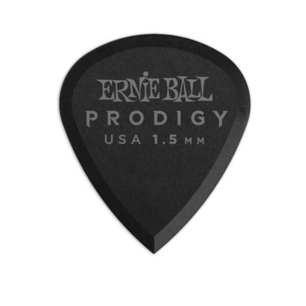 Ernie Ball Prodigy Guitar Picks, Mini, Black 1.5mm - El Cajon Guitars and Music