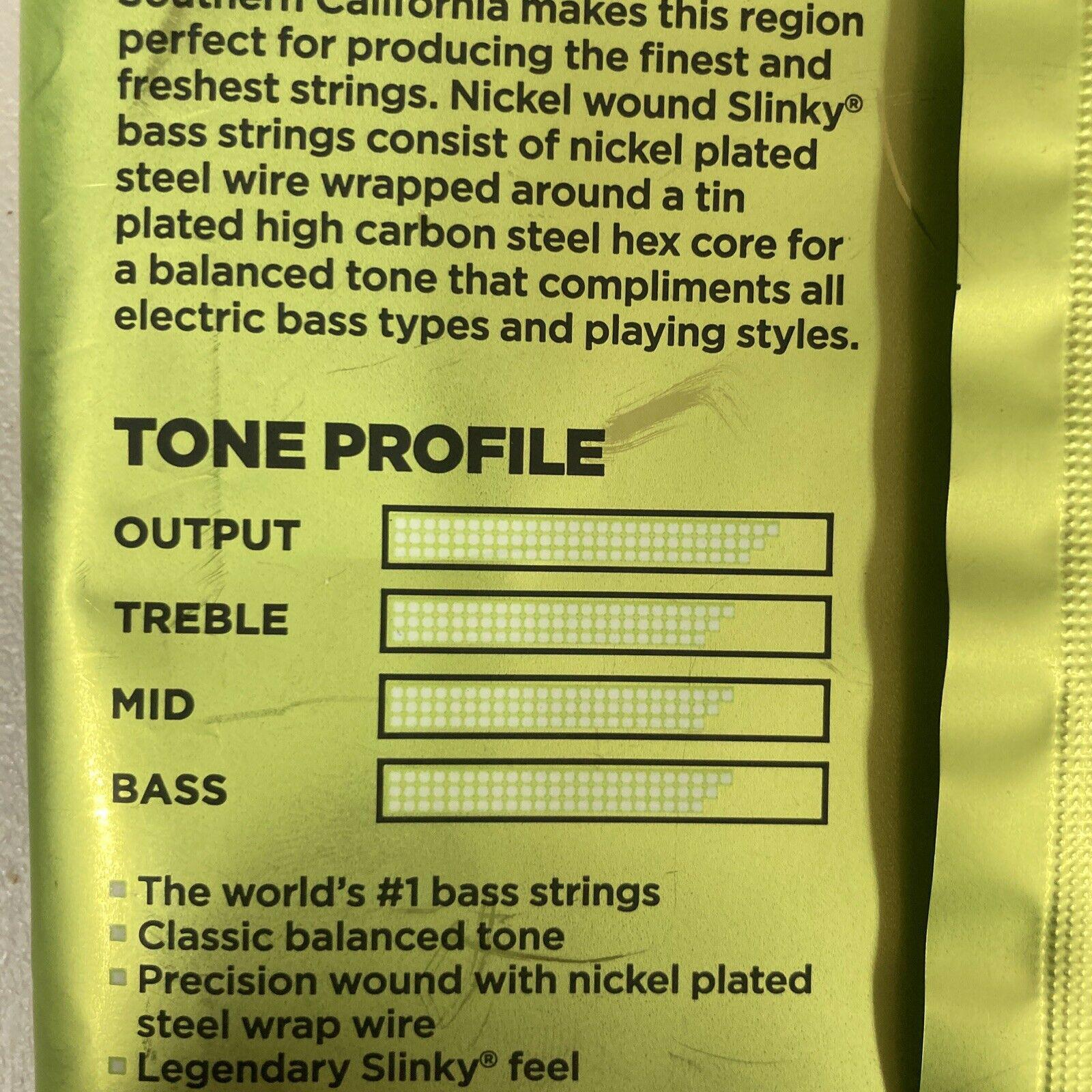 Ernie Ball Regular Slinky Nickel Wound Bass Guitar Strings - El Cajon Guitars and Music