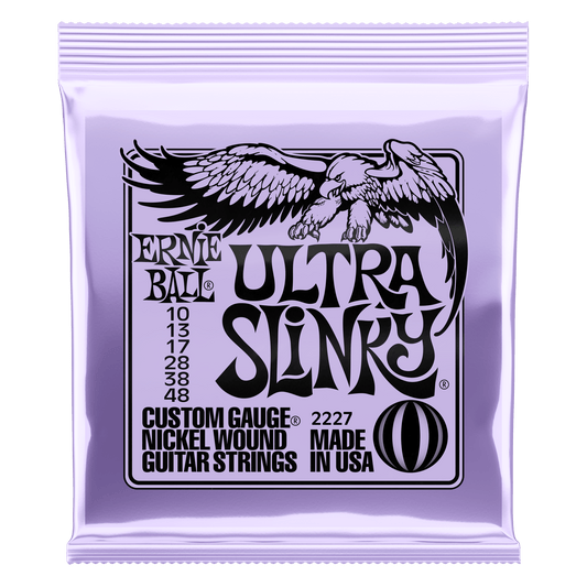 Ernie Ball Ultra Slinky Nickelwound Electric Guitar Strings 10 - 48 Gauge - El Cajon Guitars and Music