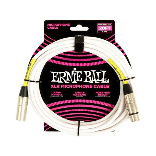 Ernie Ball XLR Mircrophone Cable, 20ft P06389 - El Cajon Guitars and Music