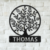 Family Tree Personalized Gifts - Custom Metal Sign