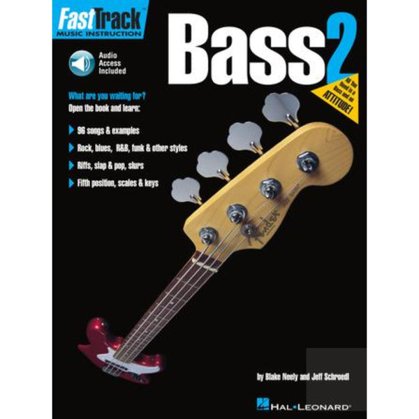 FastTrack Bass Method – Book 2 - El Cajon Guitars and Music