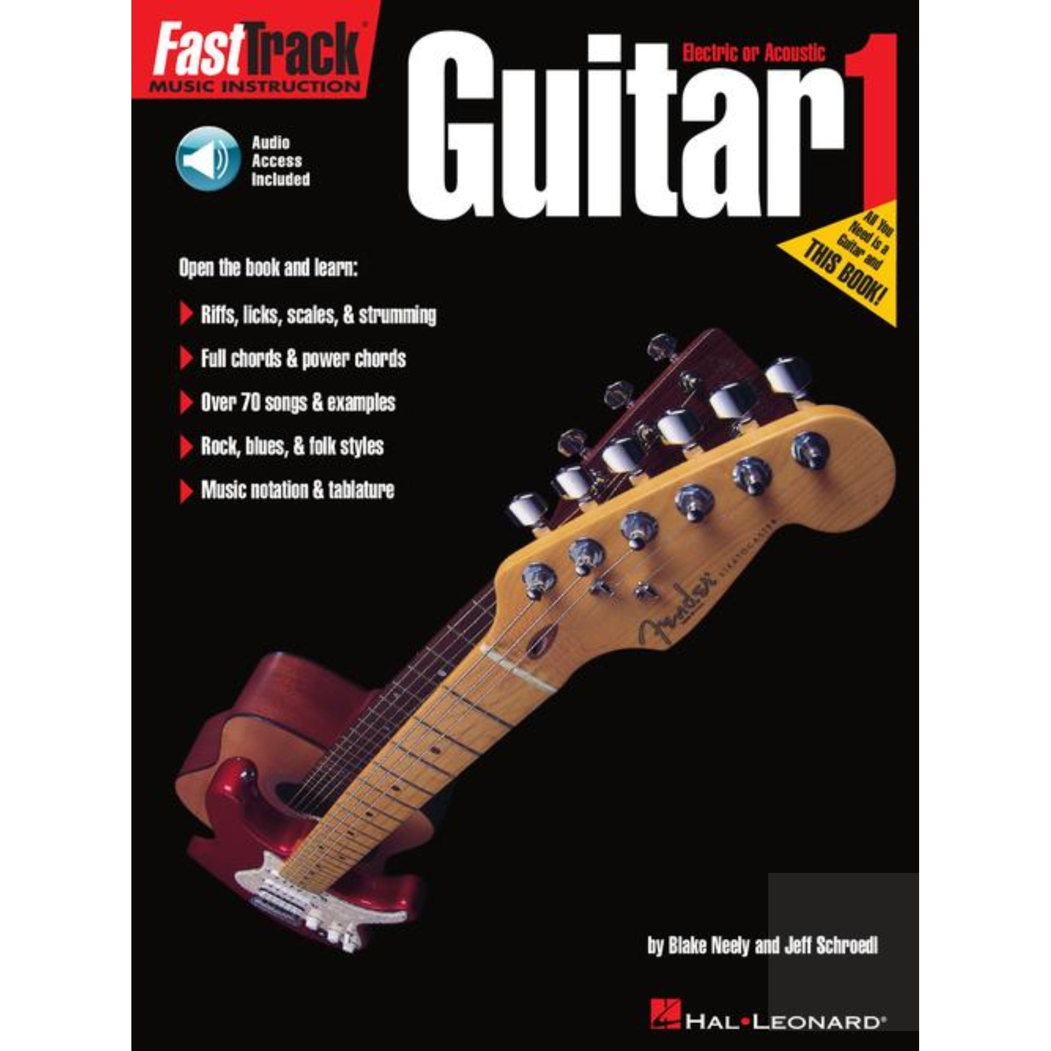 FastTrack Guitar Method – Book 1 - El Cajon Guitars and Music