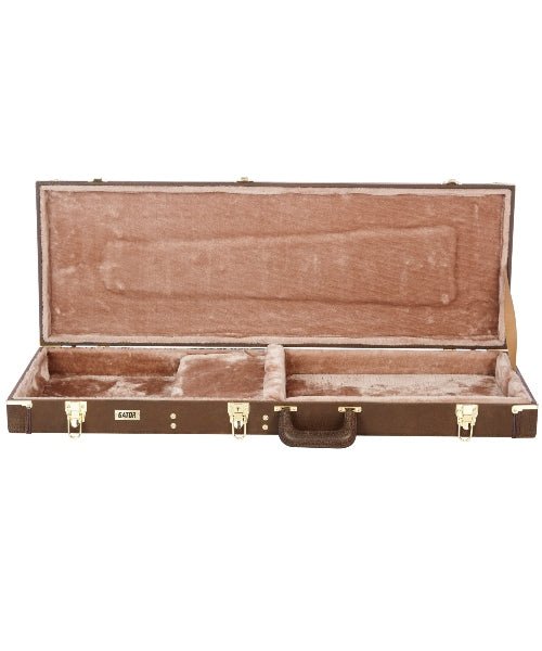 Gator Cases Deluxe GW - Elect - Vin Carrying Case Rugged Guitar - El Cajon Guitars and Music