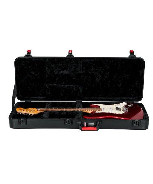 Gator Cases Molded Flight Case for Strat/Tele Style Electric Guitars with TSA Approved Locking Latch (GTSA - GTRELEC) - El Cajon Guitars and Music