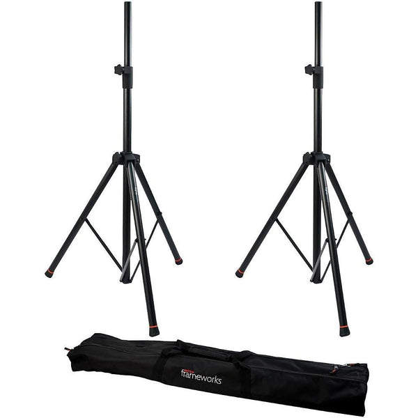 Gator Frameworks - Pair of Speaker Stands with Carry Bag - El Cajon Guitars and Music