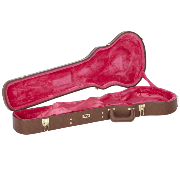 Gator Les Paul Case GW - LP - BROWN - El Cajon Guitars and Music