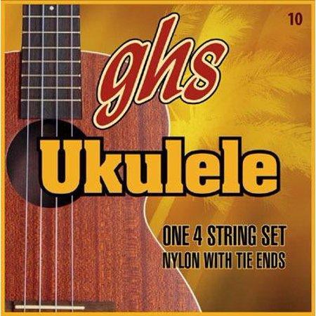 GHS Strings 10 Set, Hawaiian D - Tuning Ukulele Strings - El Cajon Guitars and Music