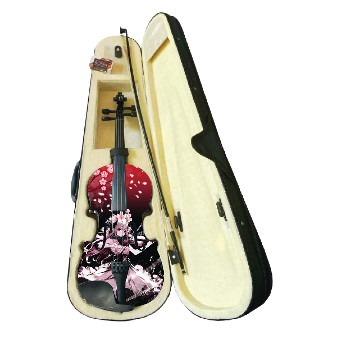 Cherry Blossom Girl Anime Violin Outfit