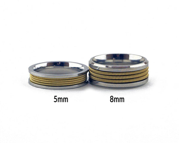 8mm Silver Ring