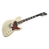 Hagstrom Adina Creme body detail with P-50 and Custom 60 pickups