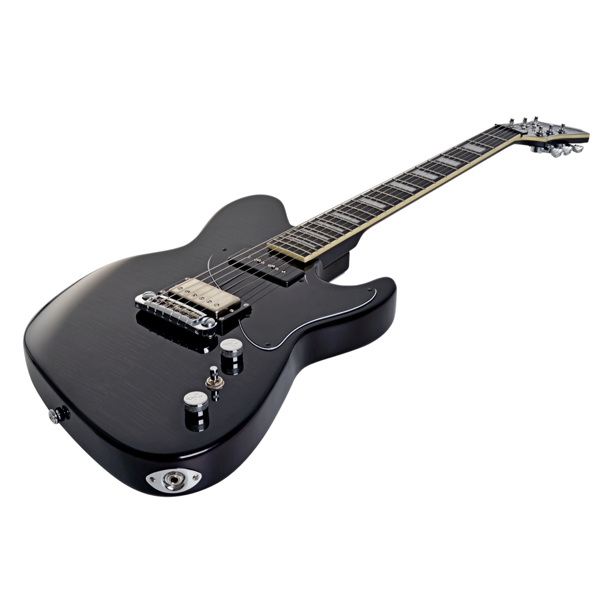 Hagstrom Adina Dark Storm wraparound bridge detail