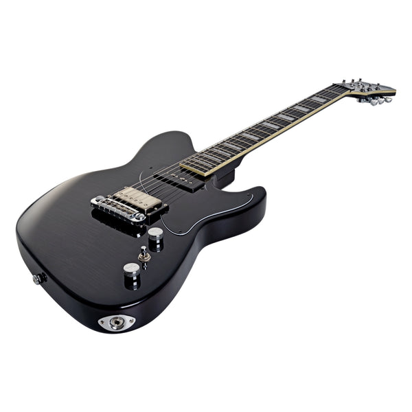Hagstrom Adina Dark Storm wraparound bridge detail