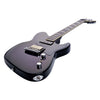 Hagstrom Adina Purple Burst wraparound bridge detail