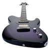 Hagstrom Adina Purple Burst headstock and neck detail