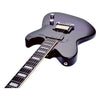 Hagstrom Adina Purple Burst rear view