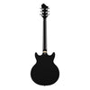 Hagstrom Alvar Black Gloss back view