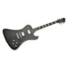 Hagstrom Fantomen Special Cosmic Black Burst flame maple veneer detail