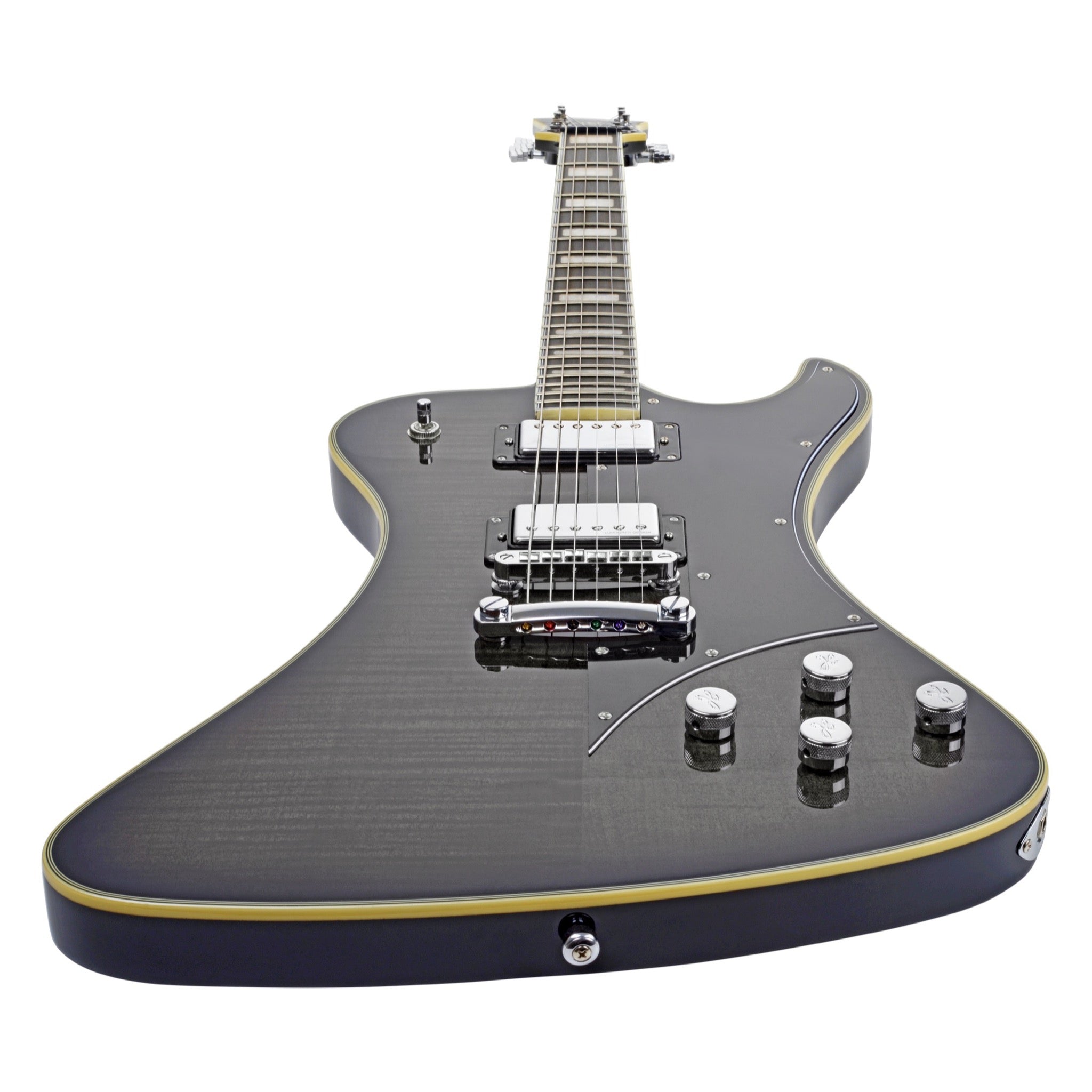 Hagstrom Fantomen Special Cosmic Black Burst pickups detail