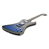 Hagstrom Fantomen Special Worn Denim black nickel hardware detail