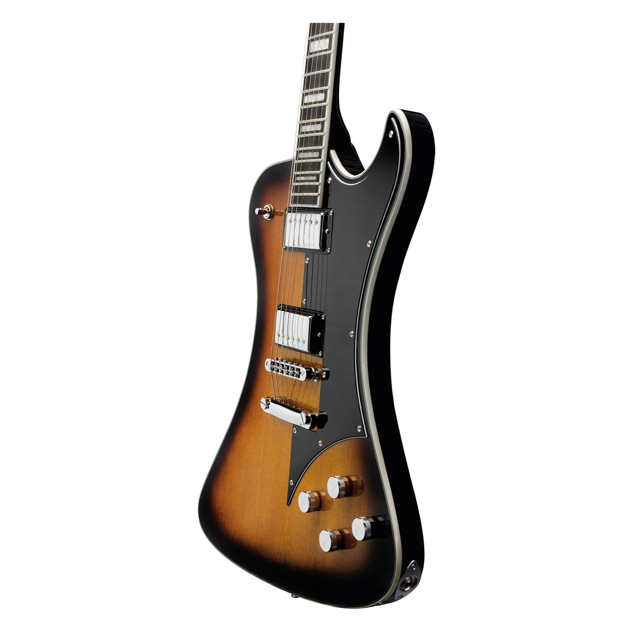 Hagstrom Fantomen Tobacco Sunburst side profile