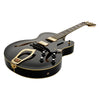 Hagstrom HJ500 Black Gloss headstock detail