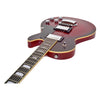 Hagstrom Super Swede MK III Crimson Flame flame maple top detail