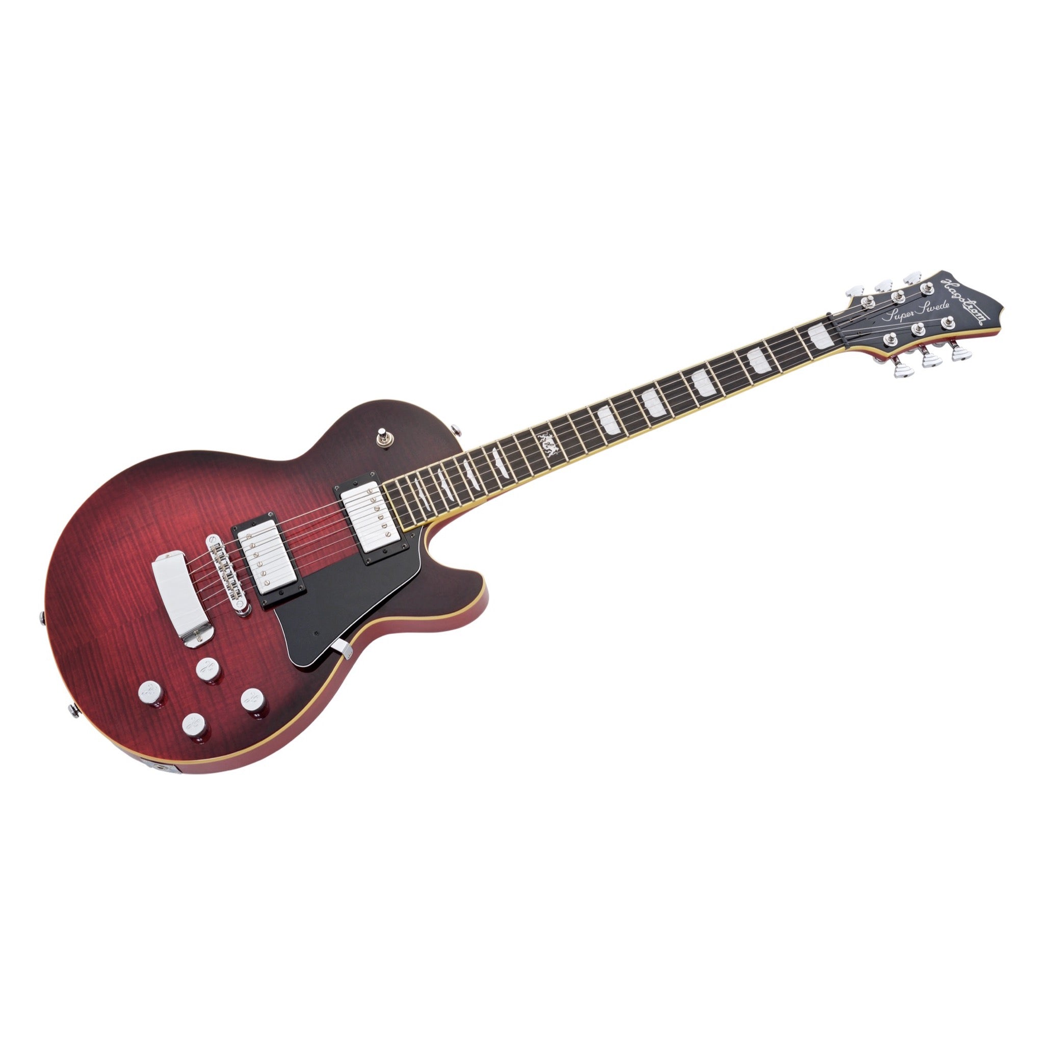 Hagstrom Super Swede MK III Crimson Flame Lundgren humbuckers