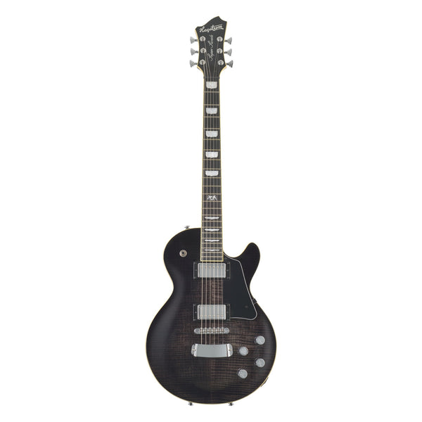 Hagstrom Super Swede MK III electric guitar in Dark Storm, front view