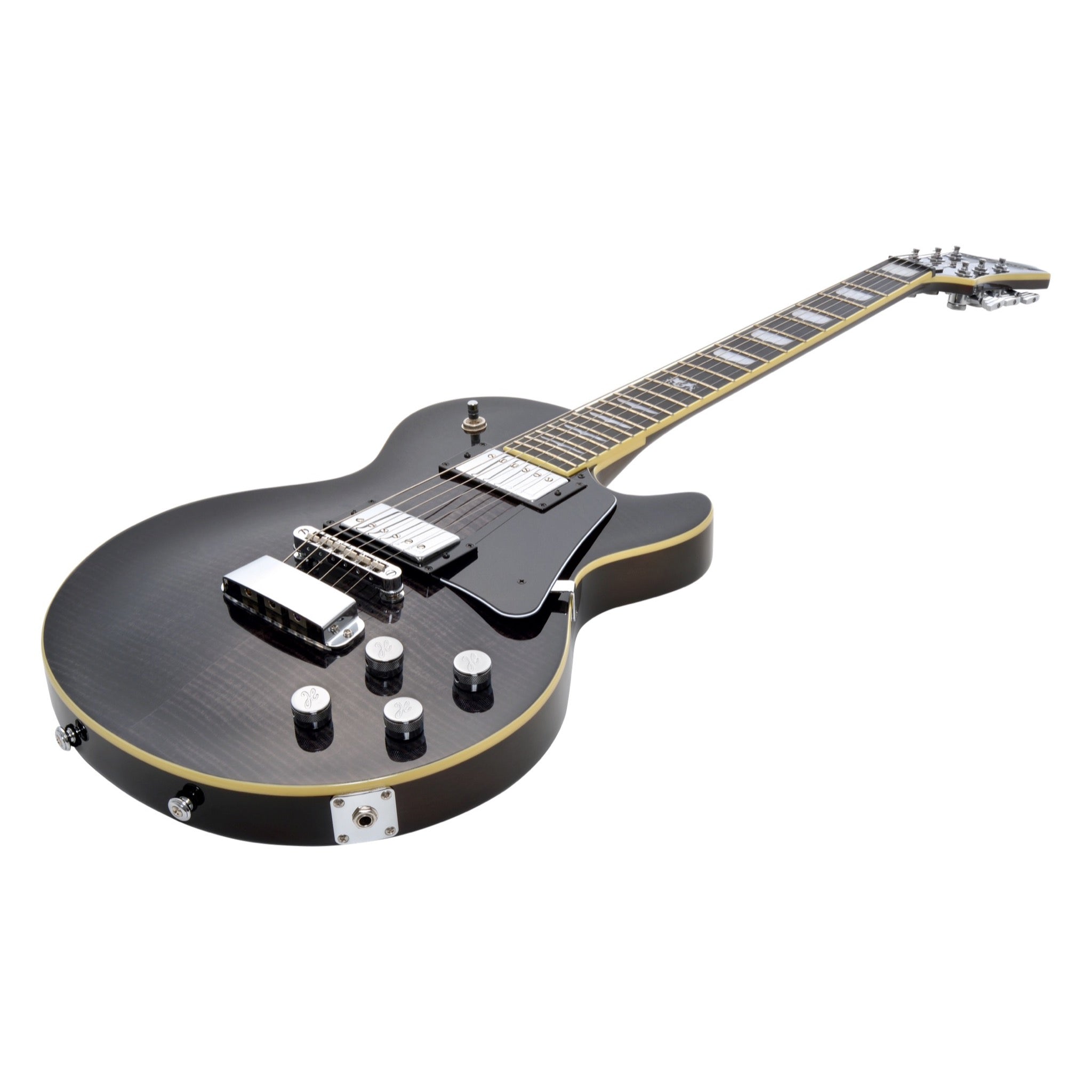Hagstrom Super Swede MK III Dark Storm headstock detail