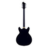 Hagstrom Tremar Viking Baritone Deluxe Black Gloss back view