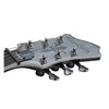 Hagstrom Ultra Max GT headstock with locking tuners in Carbonized Grey