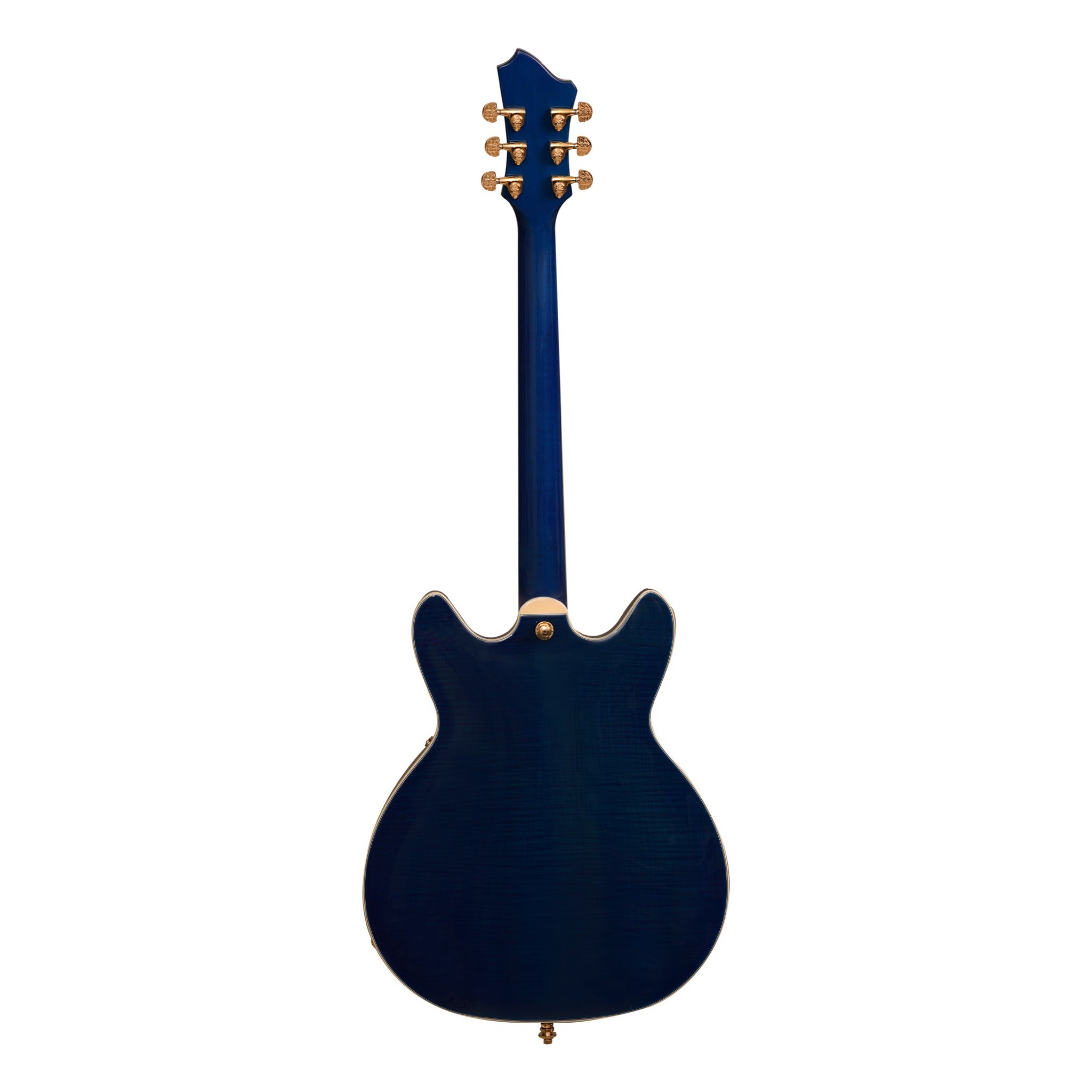 Hagstrom Viking 100th Anniversary Dark Waters back view