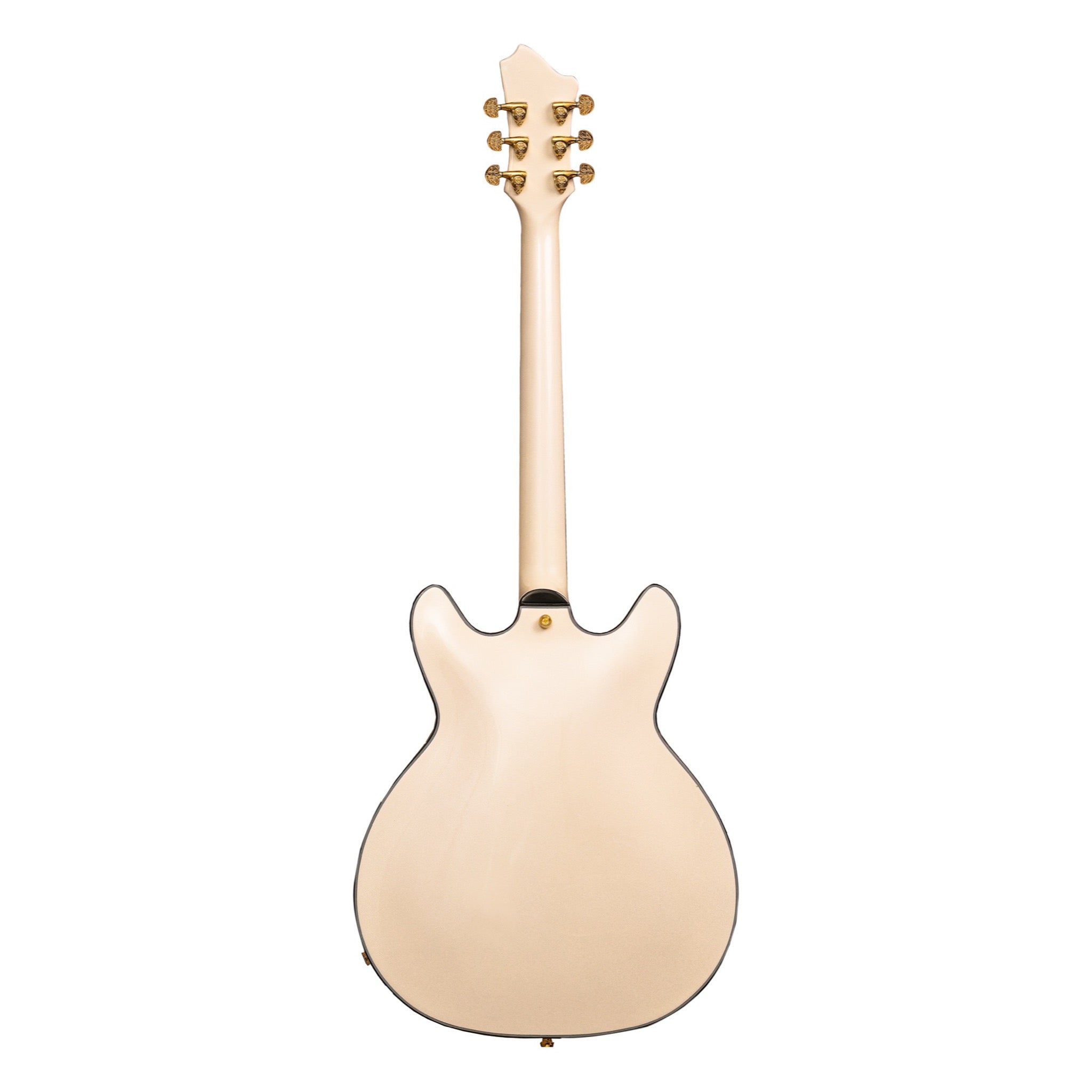 Hagstrom Viking 100th Anniversary Platinum back view