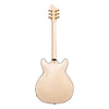 Hagstrom Viking 100th Anniversary Platinum back view