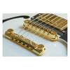 Hagstrom Viking 100th Anniversary Platinum Gotoh bridge and tailpiece detail