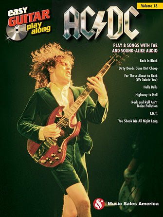 Hal Leonard ACDC Easy Guitar Play Along Volume 13 - El Cajon Guitars and Music