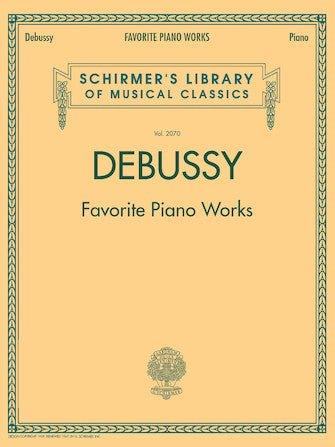 Hal Leonard Debussy Favorite Piano Works - El Cajon Guitars and Music