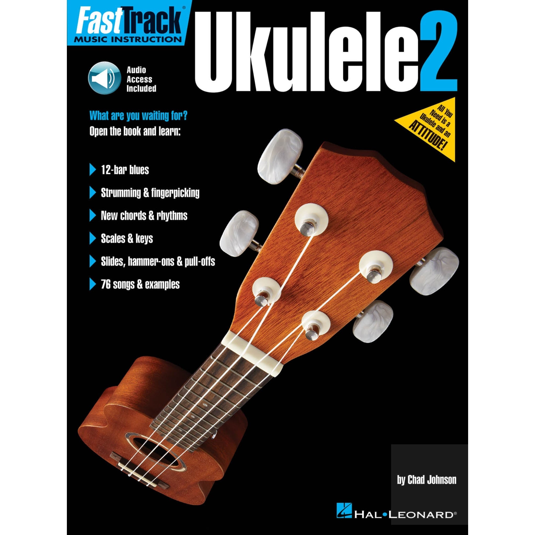 Hal Leonard Ukulele Fasttrack Book 2 - El Cajon Guitars and Music