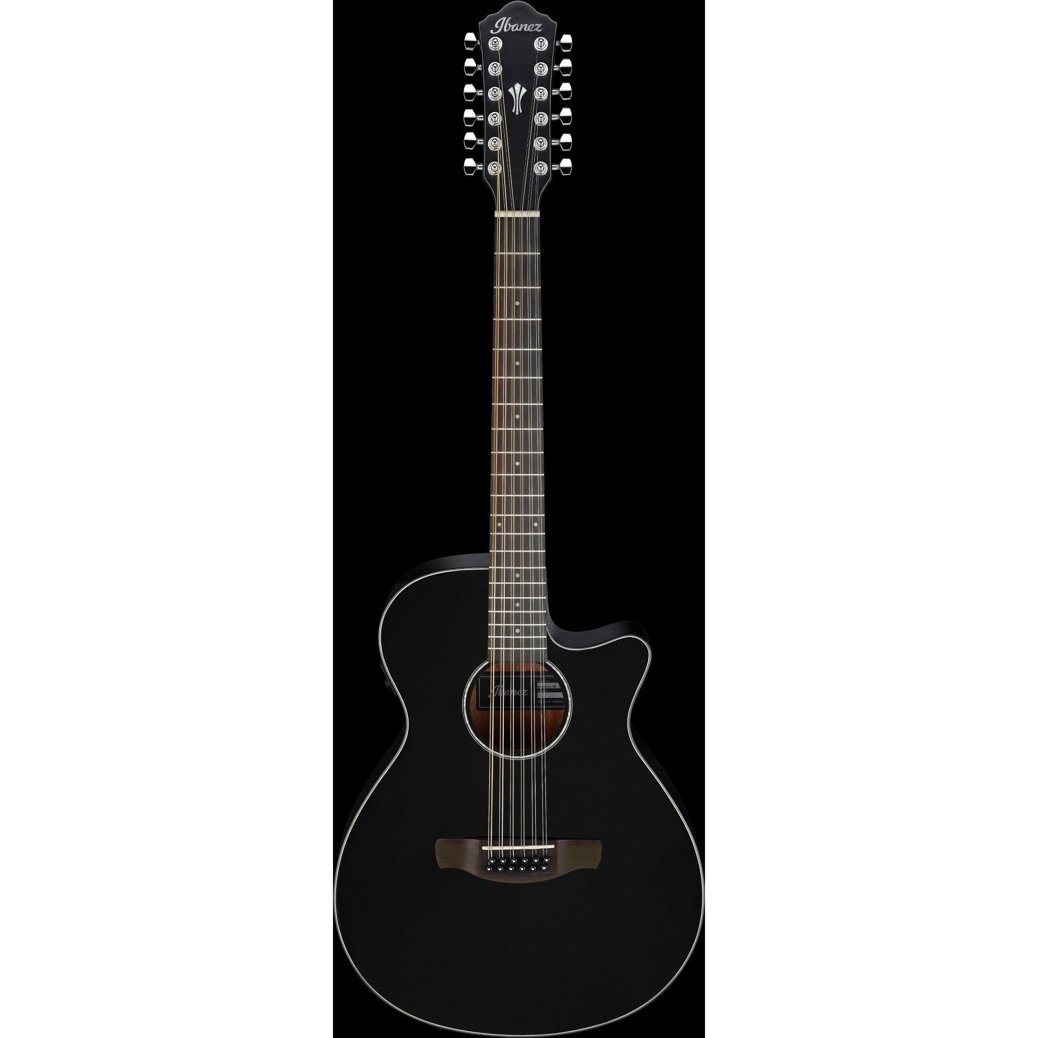 Ibanez AEG5012 AEG Series Single - Cutaway 12 - String Acoustic - Electric Guitar - El Cajon Guitars and Music